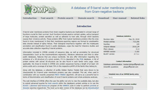 Desktop Screenshot of ompdb.org